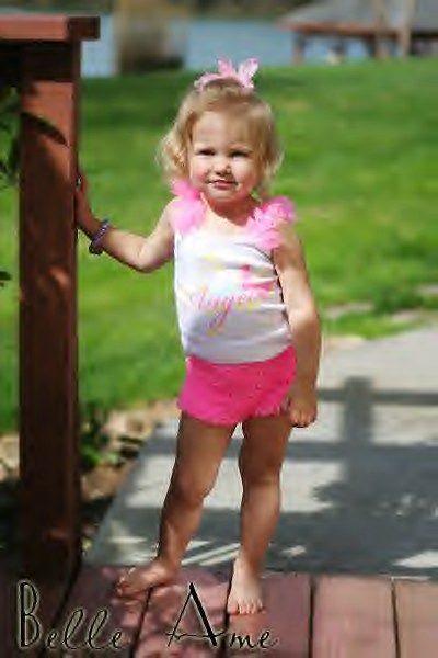 Hot Pink Bloomers by Belle Ame